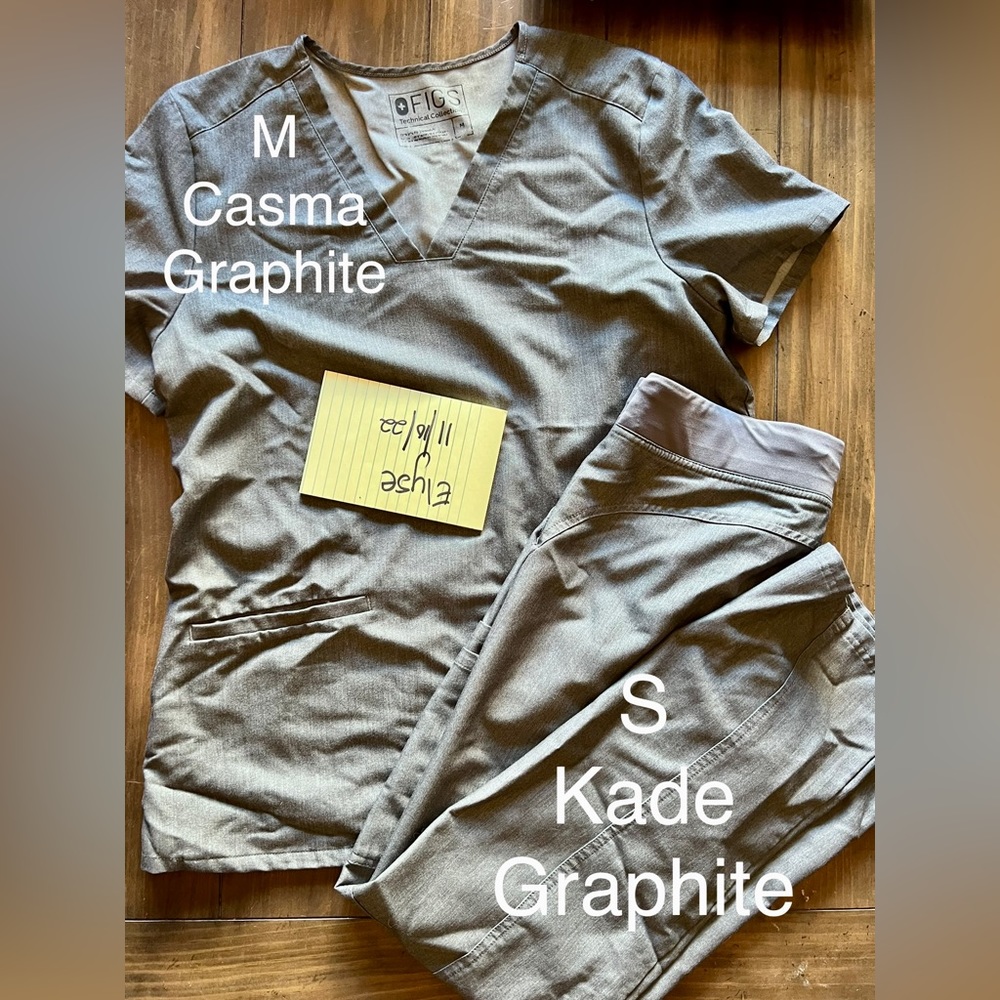 Graphite figs set